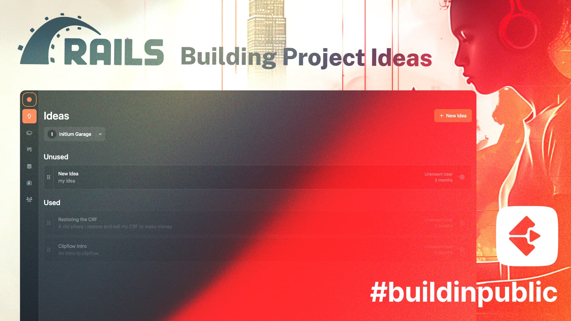 Setting up the Project Ideas Screen - Clipflow - Part 9