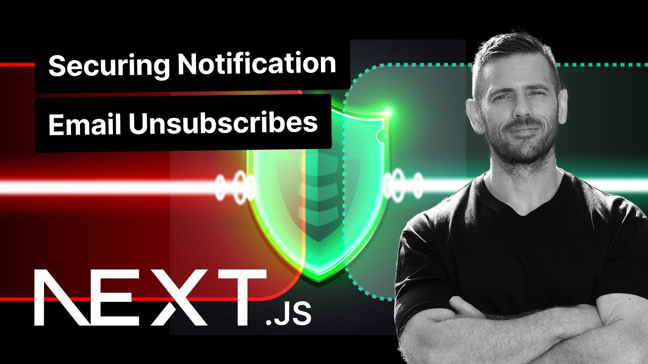 Securing email unsubscribe links using a unique token